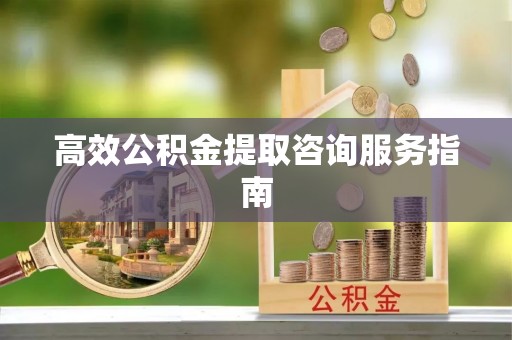 桃城高效公积金提取咨询服务指南